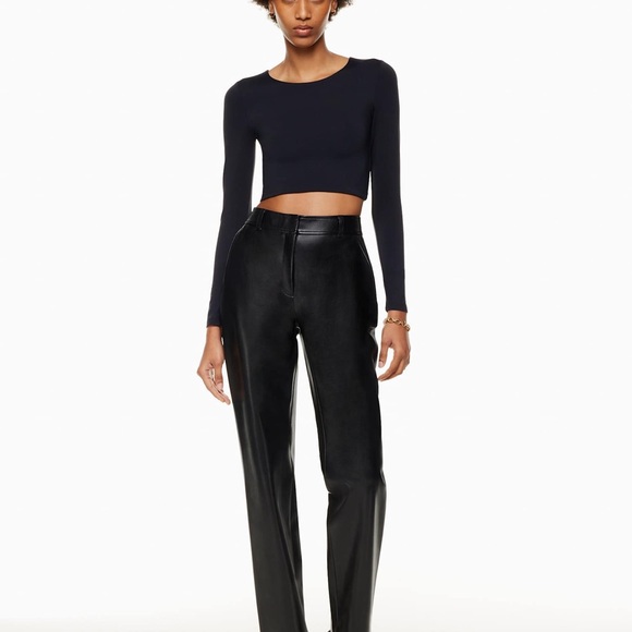 Babaton Pants - Babaton Black Drawstring Skirt